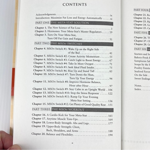 Flip the Switch Weight Loss Book by Robert K Cooper Hardcover with Recipes - Picture 8 of 13